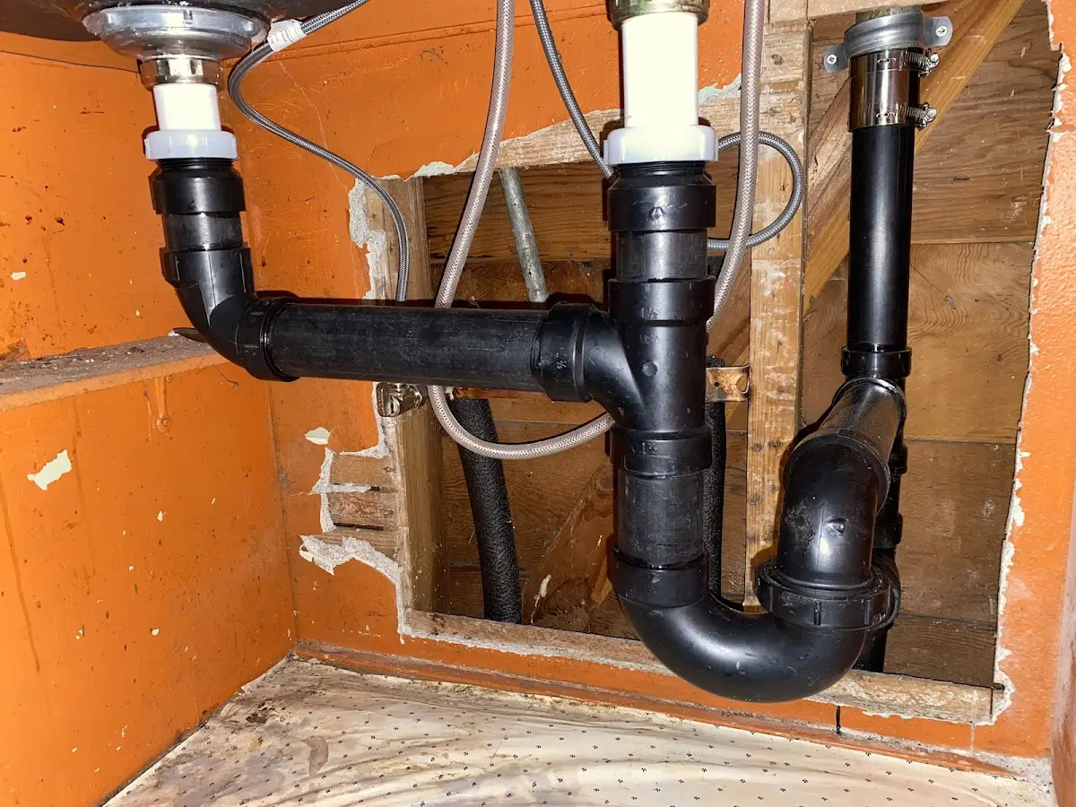 Professional Plumbing Inspection equipment and tools on the job in Chelan